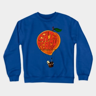 Eat a Peach Crewneck Sweatshirt